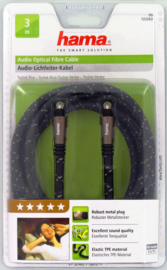 Hama optische audiokabel 3 meter, 5 sterren