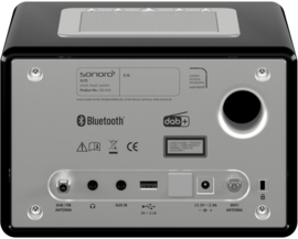 Sonoro Elite X internetradio met DAB+, FM, CD, Spotify en Bluetooth, zwart