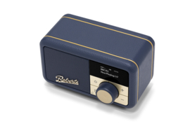 Roberts Revival Petite 2 mini DAB+ en FM radio met Bluetooth ontvangst, Midnight Blue