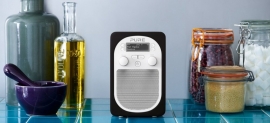 Pure Evoke D2 draagbare DAB+ en FM radio met Bluetooth, in zwart (Domino)