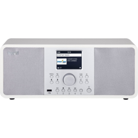 Imperial DABMAN i205 stereo hybride internetradio met DAB+ en FM en Bluetooth 5.0, wit