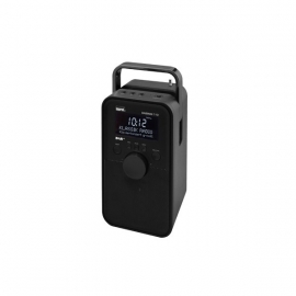 Imperial DABMAN 110 portable DAB+ / FM radio met audio-ingang, zwart