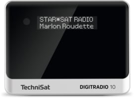 TechniSat DigitRadio 10 mini stereo tuner met Bluetooth, DAB+ en FM voor stereo installaties