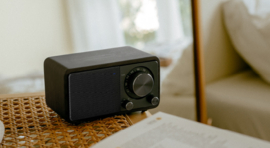 Sangean WR-7 PLUS mini FM radio met Bluetooth ontvangst, Midnight Oak