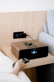Sangean WFR-32 luxe stereo internet wekker radio met Spotify en Bluetooth