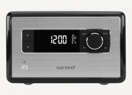 sonoroRADIO SO-110 met DAB+ en FM, USB en Bluetooth, zwart