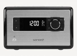 sonoroRADIO SO-110 met DAB+ en FM, USB en Bluetooth, zwart