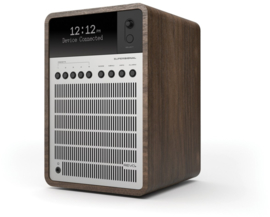 Revo SuperSignal radio met FM, DAB+ en aptX Bluetooth, walnut silver