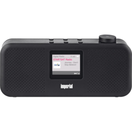 Imperial DABMAN 16 stereo compacte DAB+ radio met FM, zwart