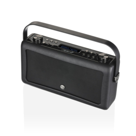 View Quest Hepburn MK 2 DAB+ radio met FM en Bluetooth,  Black