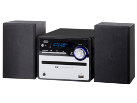Trevi HCX 10D6 stereo microsysteem met DAB+, FM, CD speler, Bluetooth en USB