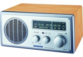 Sangean WR-1 (AM / FM radio, Walnoot)