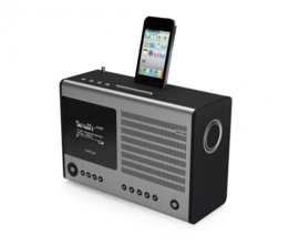 Revo Heritage G2 WIFI / DAB / DAB+ / FM radio / iPod / iPhone Black Oak DEMO