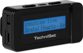 TechniSat DAB+ DigitRadio Go compacte zakradio met FM, zwart