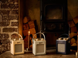 Roberts Revival Mini 2 draagbare DAB+ FM radio met Bluetooth ontvangst, Pastel Cream