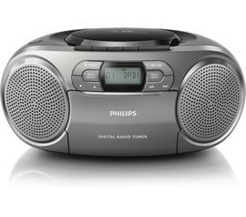 Philips stereo CD-soundmachine met DAB+ en cassette speler