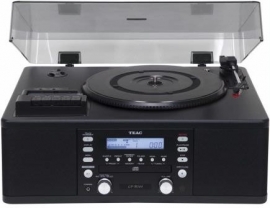 TEAC LR-R500 Muli Audiosysteem LP / CAS / CD / AM / FM / Recorder zwart