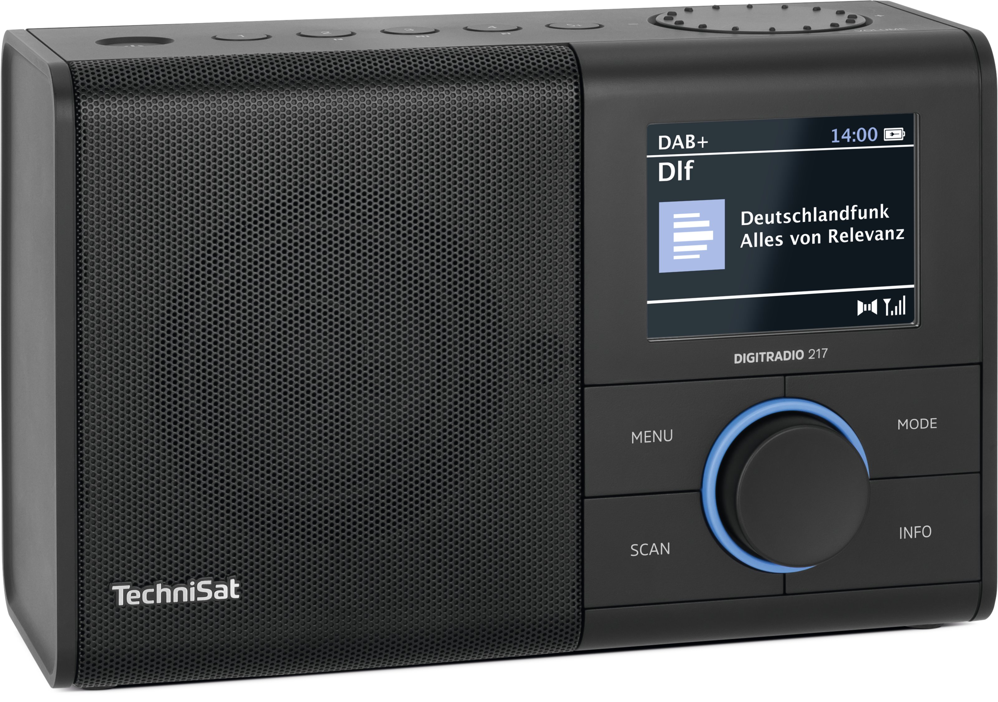 TechniSat DigitRadio 217 portable DAB+ en FM radio met Bluetooth ontvangst