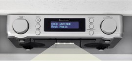 Soundmaster UR2022SI stereo DAB+ en FM onderbouw keukenradio, zilver