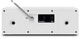 TechniSat DigitRadio 4 stereo tafelradio met DAB+ digital radio, FM en Bluetooth, wit