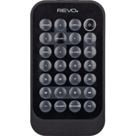 Revo SuperSignal radio met FM, DAB+ en aptX Bluetooth, walnut black