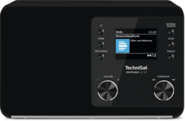 TechniSat DIGITRADIO 307 BT DAB+ en FM radio met Bluetooth audio streaming, zwart