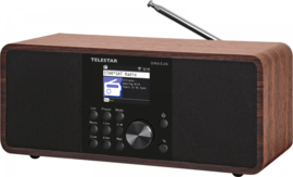 Telestar DIRA S 24i stereo radio met DAB+, FM, Bluetooth, USB en Internet