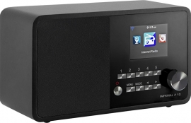 Imperial i110 wifi internetradio met USB, zwart, OPEN DOOS