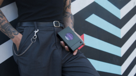 We Are Rewind Keith draagbare oplaadbare stereo cassette speler met Bluetooth zender, antraciet