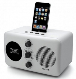 Revo Domino D3 WiFi Internetradio met DAB+ en iPod/iPhone docking Wit