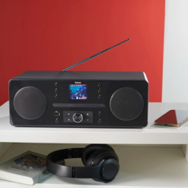 Hama DR1560CBT stereo DAB+ radio  met FM, Bluetooth en CD speler
