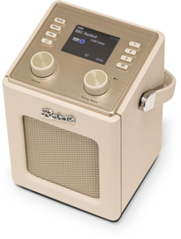 Roberts Revival Mini 2 draagbare DAB+ FM radio met Bluetooth ontvangst, Pastel Cream