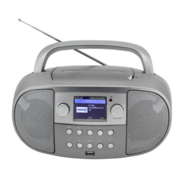 Soundmaster SCD7600 TI boombox stereo radio met internet, DAB+, FM, CD, USB en Bluetooth