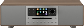 sonoro MEISTERSTÜCK SO-610 V3 stereo internetradio all-in-one muzieksysteem multiroom, walnut