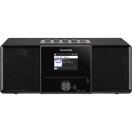 Telestar DIRA S 32i CD stereo radio met CD, DAB+, FM, Bluetooth, USB en Internet, zwart