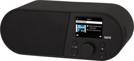 Imperial i105 wifi internetradio met USB en wekker, zwart