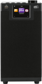Imperial DABMAN i610 stereo 2.2 hybride internetradio met DAB+ en FM, USB en Bluetooth, zwart