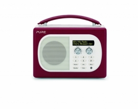 Pure Evoke Mio DAB+ en FM radio, Cherry