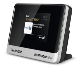 TechniSat DigitRadio 10 IR mini stereo tuner met WIFI internet, Spotify, DAB+, FM en Bluetooth voor stereo installaties