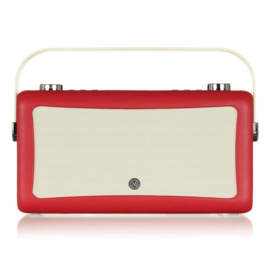 View Quest Hepburn MK 2 DAB+ radio met FM en Bluetooth, Red