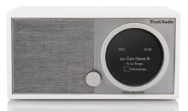 Tivoli Audio ART Model One Digital Generatie 2 met internetradio, DAB+, FM, Spotify en Bluetooth, white grey