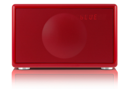 Geneva Classic /S hi-fi speaker met FM / DAB + radio, Bluetooth en alarmklok, rood