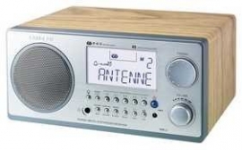 Sangean WR-2 AM / FM zilver/walnoot