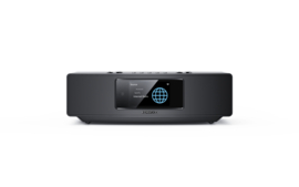 Kenwood CR-ST900S stereo smart radio alles in 1 Hi-Fi systeem met DAB+, FM, internetradio, USB, Auracast, Bluetooth en Spotify, zwart