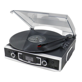 Soundmaster PL590 SW stereo DAB+ en FM radio met platenspeler, USB en opname