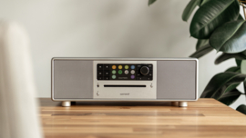 Sonoro Prestige X (2023 editie) SO-331 stereo internetradio met DAB+, FM, CD, Spotify en Bluetooth, zilver