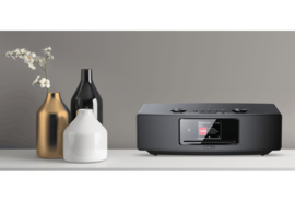 Kenwood CR-ST700SCD stereo smart radio Hi-Fi systeem met DAB+, FM, internetradio, CD, USB, Bluetooth en Spotify, zwart