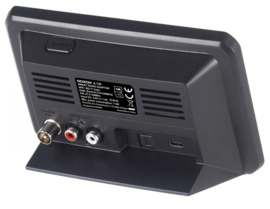 Noxon A130 audio set top box voor stereo installaties met internetradio, DAB+, FM, USB, Bluetooth en Spotify, zwart