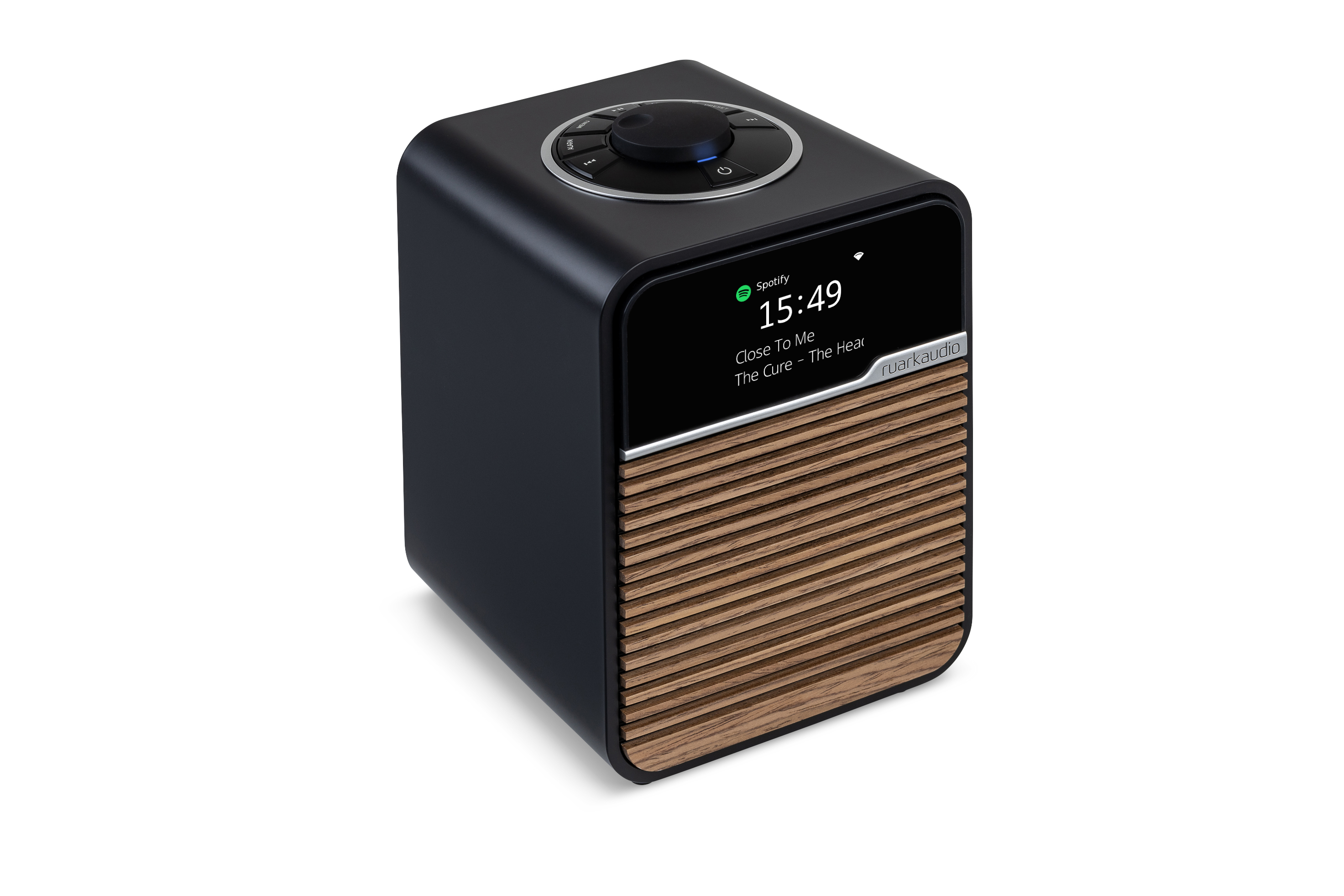 Ruark Audio R1S Smart Radio met WIFI internetradio, DAB+, FM, Spotify en Bluetooth, Satin Charcoal