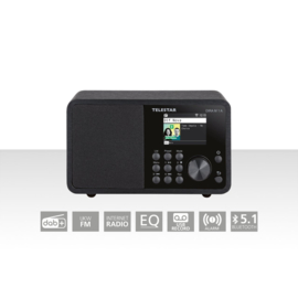 Telestar DIRA M 1 A radio met DAB+, FM, Bluetooth, USB en Internet